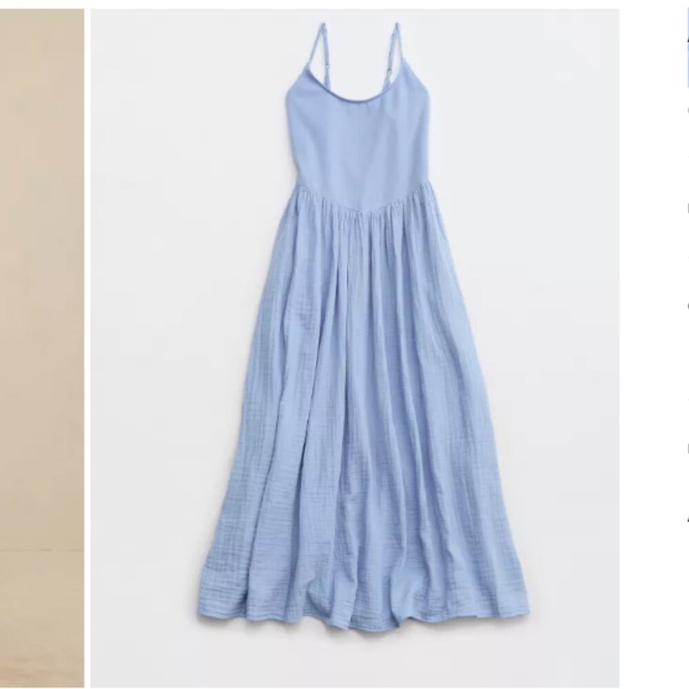 Aerie At The Barre Midi Dress